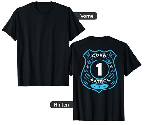 Corn Patrol 1, Cornhole Team Trikots (Rückdruck) T-Shirt
