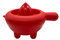 ECO Manual Citrus Juicer (375ml Capacity) | Handheld Lemon Squeezer with Built-in Measuring Cup| Orange & Lime Press| BPA-Free Plastic Squeezer | Plastic Fruit Press| Easy to Use & Portable (Red)