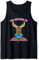 Na-Moose-Te - Lustiges Yoga Elch Meditations Geschenk Tank Top