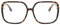 KAEOISFU Übergroße Quadratische Lesebrille für Damen, Mode Blaulicht Blockierende Computer Lesebrille, groß Computerleser, Geeignet für Menschen mit großen Köpfen und Gross Gesichtern