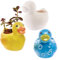 Baker Ross FX570 Duck Ceramic Flowerpots - Box of 2, Paint Your Own Plant Pot