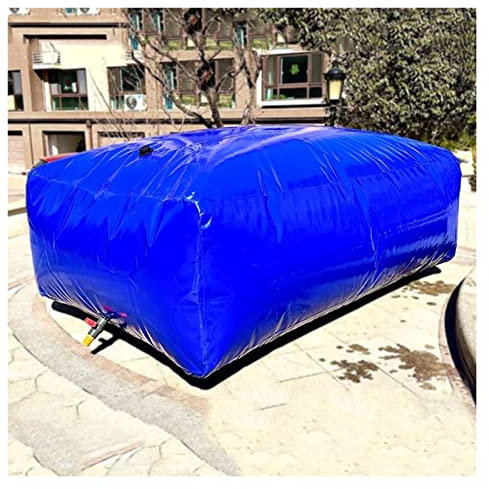 Wassersack Beutel Wasserbehälter Träger 1000l 500l 300l 100l 5000l 6000l Wasserspeichertank - Notfall-Wasserbehälter Blase Zusammenklappbare Zisterne für die Bewässerung von Pflanzen, Verdickter Regen