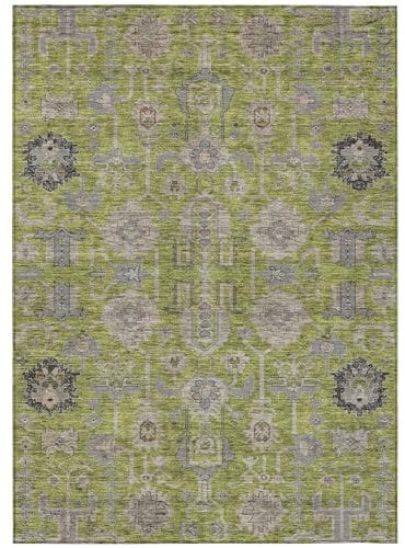 Addison Rugs Chantille ACN697 - Alfombra de area para interiores y exteriores, facil de limpiar, lavable a maquina, no se desprende, para dormitorio, entrada, sala de estar, comedor, cocina y patio,