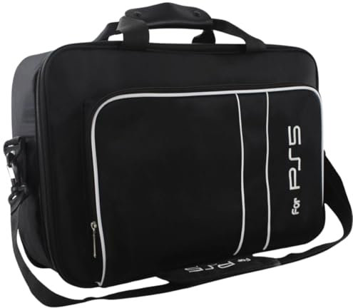 NOTEM PlayStation 5 Carry Case Compatible with PS5 Carry Case for Console PS5 Travel Bag and PlayStation 5 Storage Bag, PS5 Slim Carrying Case (for PS5 Disc / Digital / Slim Edition)