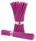 Danilovo - Candele in Cera d'Api, 50 Pezzi, Colore Viola, Candele Decorative per Preghiera, per Rituali, Decorazione o Candele di Compleanno, 18,5 cm x 0,61 cm