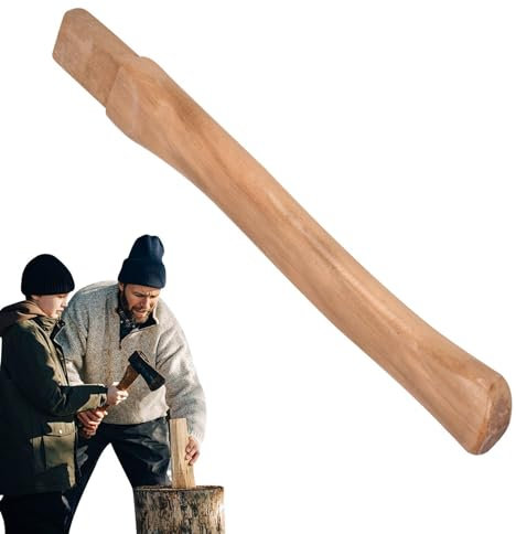 Whrcy Wooden Axe Handle Replacement - Camp Axe Chopping Hatchet Handle | Chopping Hatchet Handles Axe Handle Replacement Axe Accessories
