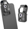 Nano Zoom 200x Nano Zoom 200x Magnification Zoom Nano Zoom Cell Phone Lens Nano Zoom High-Tech Clip-On Lens Turns Any Smartphone Into A Pro-Microscope 200x Pocket Microscope Camera (Black)