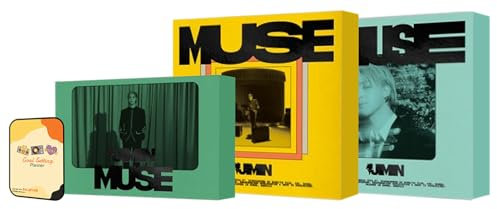BTS Jimin MUSE Album [Standard + Weverse Albums 3 ver. Full Album Set]+Pre Order Benefits+BolsVos Exclusive K-POP Inspired Digital Merches