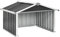 Tosaerba Garage 92 x 97 x 63 cm, acciaio zincato antracite, 150909