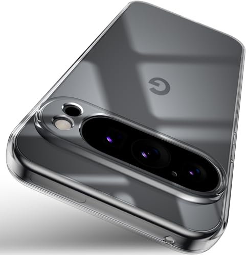 X-level Cover per Google Pixel 9 Pro XL, Ultra Sottile e Anti-Graffio Protezione in Morbida PC, Clear Cover Ultra Slim Custodia per Google Pixel 9 Pro XL Anti Scivolo- Trasparente