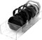 NQEUEPN Water Bottle Organizer Compatible with Stanley 40 oz Tumbler, Acrylic Tumbler Lid Organizer Kitchen Cabinet Organizer Cup Holder Kitchen Storage Cup Accessories for Stanley