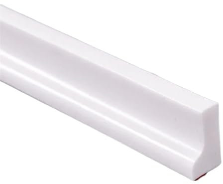 Barrera de suelo para habitación húmeda, tira de sellado para plato de ducha, Tope de barrera de agua for umbral de baño plegable, bloqueador, protector contra salpicaduras, separación de agua seca y