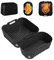 Silicone Moule Air Fryer Accessoires, pour Philips Dual Basket Airfryer serie NA350-3000 6L/3L, Inserts Airfryer, Réutilisable à la Place du Papier Sulfurisé Airfryer