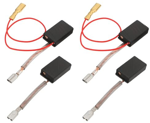 EMSea 2 Pares de Escobillas de Carbón para Amoladoras Angulares con Parada Automática de 5 X 10 X 17 Mm Compatible con Bosch GWS 14-125 C/CE/GWS 14-150 C