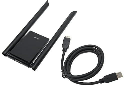Mtlavishness AX1800 WiFi 6 USB Adapter With Dual Band And High Gain Antennas For 11 10 Enjoy Flexible Connectivity And Stable Signals With 2 5dBi Antennas And WPA3 Encryption
