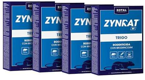 Zotal BF Trigo Veneno para Ratas (Pack 4 Unidades)