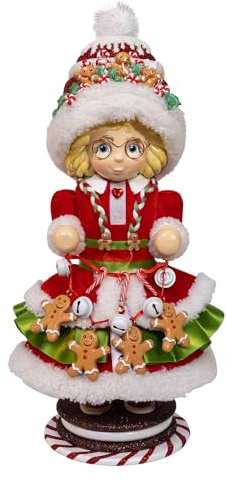 Kurt Adler Hollywood Nussknacker Mrs. Claus Lebkuchen, 35,6 cm