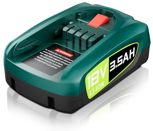18V 3.5Ah Ersatzakku Li-Ion, Kompatibel mit Bosch PBA PSB PSR Home & Garden, Für Gloria Akku Werkzeuge & Bosch 18V Elektrowerkzeuge