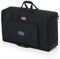 Gator Cases Padded Nylon Dual Carry Tote Bag for Transporting (2) LCD Screens, Monitors and TVs Between 27 - 32; (G-LCD-TOTE-MDX2)