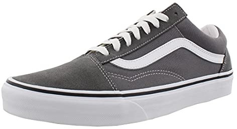 Vans U Old Skool Sneaker Pewter/True White Herren Größe 9,5