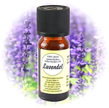 * Ätherisches Öl 100% natürlich | Duft: Lavendel | Duftöl für Duftlampe Diffusor Potpurri Aromatherapie Sauna | 10 ml