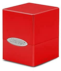 Ultra Pro - Satin Cube Deck Box - Apple Red