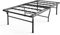 ZINUS 35 cm Sommier Très Résistant SmartBase | Sommier Plateforme en Métal | pour Adultes, Enfants et Adolescents | Facile à Monter | Rangement sous le Lit | 90 x 190 cm | Noir