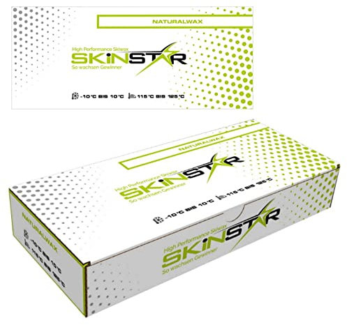 SkinStar Natural Wax Ski Langlauf Snowboard Wachs Touren Ski Wax 250g