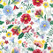 20 Servietten Florale Stickerei | Blumen | basteln | neutral | zeitlos | Tischdeko | Decoupage | Serviettentechnik 33x33cm