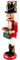 PRETYZOOM Christmas Nutcracker Advent Calendar Wooden Nutcracker Soldier Figures Xmas Nutcracker Countdown Calendar Festive Holiday Decoration