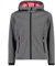 CMP - Kid G-Jacke mit fester Kapuze, Schwarz Mel.-Glanz, 104