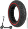 VOLOHAS 10 * 2.5 Vollreifen für Ninebot MAX G30D II Elektroroller 60/70-6.5 Solide Reifen für Max G30/g30 d/G30LP/G30LE/G30LE II/G30e 10 Zoll Vollgummireifen für ninebot max g30d 2 Zubehör (1 Stück)