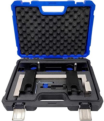 ZKTOOL Kit de Herramientas de Sincronización de Alineación del árbol de Levas del Motor, Aplicar para Motor BMW N20 N26, Herramientas de Distribución del Motor Automotriz (8 Configuraciones Estándar)