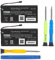 YISHDA 2Pcs HAC-006 Li-ion Joy-Con Akku Ersatz für Nintendo Switch Joy-Con HAC-015, HAC-016 Links & Rechts Joy Con mit Werkzeug(600mAh)
