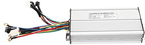 BuyWeek Controller Motore Brushless Bici Elettrica, Controller Motore Senza Spazzole a Onda Quadra 36V 48V 1000W 1500W 35A Centralina Bici Elettrica per Biciclette Elettriche