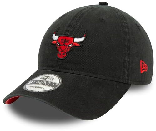 New Era 9Twenty Casual Cap - Chicago Bulls schwarz