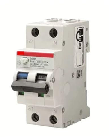 RWRAPS Magnetotermico Interruttore 10110726 DS201 C16 AC30 1P+N | C | 30mA | 16A 2CSR255080R1164 Modello 10231430 DS201 C16 AC30 2CSR255080R1164