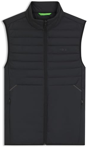 BOSS Herren V Urbanex Vest Wasserabweisende Weste mit dekorativen reflektierenden Details