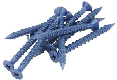 4.8 x 57mm Easy Drive Countersunk Masonry Screws (Pack of 20)