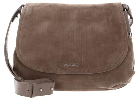 Coccinelle Leder Umhängetasche Rebekka Suede Handbag Grained Leather