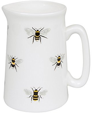 Sophie Allport - Bees Jug, Fine Bone China, Gift Box, Dishwasher Safe (Small, 300ml)