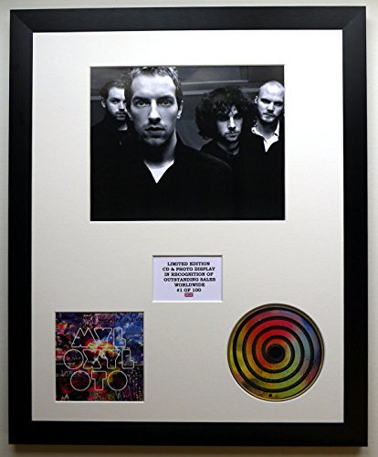 Coldplay/Darstellung mit Foto und CD | Limited Edition des Albums Mylo Xyloto