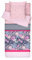 Caradou Parure de Lit Enfant LUCILE, 4 Pièces couette incluse, 90 x190 cm, Coton, Rose