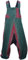 Gheri Mens verde pesante cotone confortevole Salopette generale - Verde - L/XL