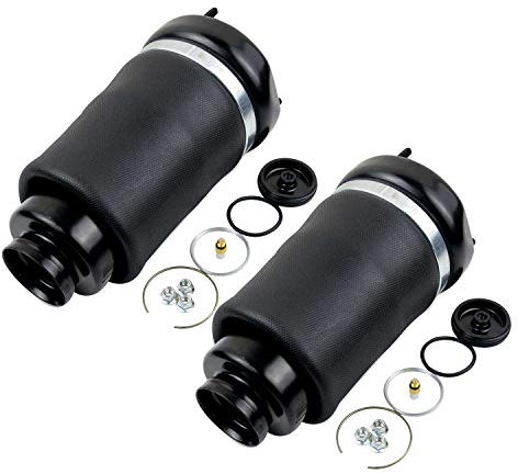 SCSN Luftfederung Für Mercedes ML-Klasse 2005-2011 (W164 W / Airmatic) und GL-Klasse 2007-2012 (X164 W / Airmatic), Schwarz, Edelstahl, Rechts, Innen und Außen, Automotive Part