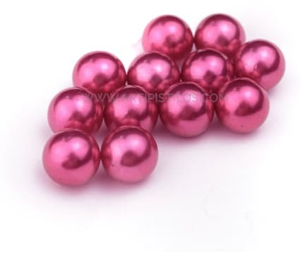 Artipistilos® Bolsa De Perlas De Plástico ø10 Mm (10 Uds) - Fucsia - Bolsas De Perlas