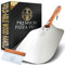 Deer & Oak Premium Pizza Gift Set - Pizza Peel & Dough Scraper - 1x Pizza Peel & 1x Dough Cutter - Pizza Peel Set - Pizza Paddle - Pizza Accessories - Pizza Slider - Food Scraper - Kitchen Scraper