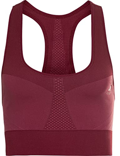 Odlo Damen Seamless MEDIUM Sport BH, Raspberry Fudge, XS