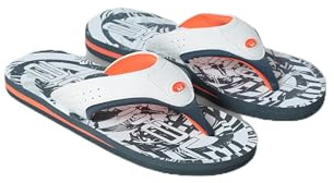 Animal Jekyl Kids Flip-Flops - Slip-on & Lightweight Footwear with Soft Padded Straps for Boys & Girls - Best for Spring, Summer, Beach & Outdoors White Kids Shoe Size 11