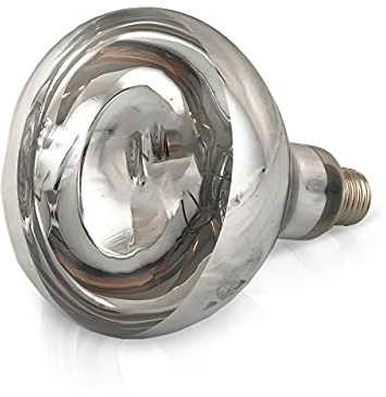 fratrisPRO Wärme Lampe Tageslichtlampe E27 Wärmelampe 100-250W 240V Terrarium Hühner Welpen Küken Tiere (150 Watt)